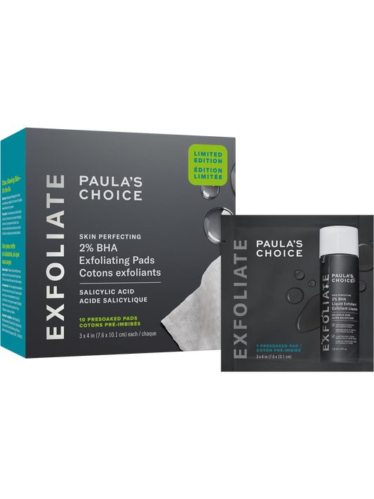 2% BHA Exfoliating Toner Pads