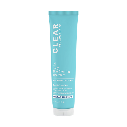Regular Strength Daily Skin Clearing Treatment with 2.5% Benzoyl Peroxide