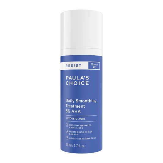 Daily Smoothing Treatment with 5% AHA
